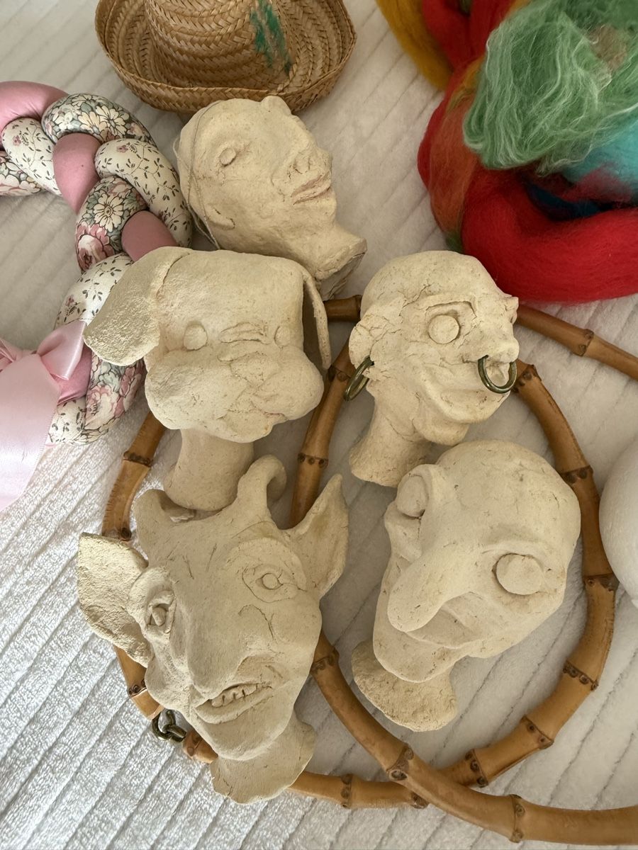 Bastelsets: Bastelset, Figuren- Köpfe, etc. – Gebraucht aus Bellmund von estrella01 1