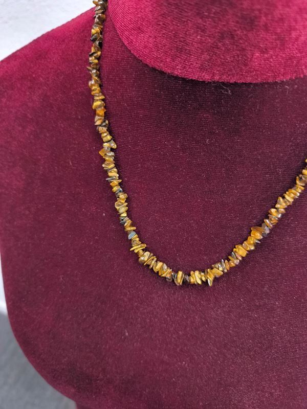 Catenine: Tigerauge Halskette – Usato da Rüti ZH venduto da Restwert_Rueti_ZH 4