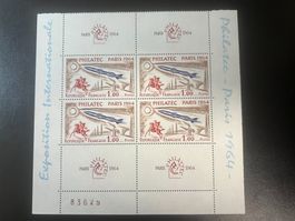 Demi bloc Neuf** PHILATEC 1964**