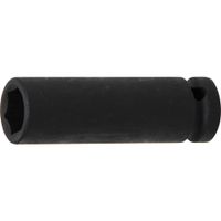 Kraft-Steckschlüssel-Einsatz, Sechskant, tief, (1/2), 15mm
