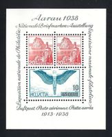 1938 Naba Aarau Block W11 ** MNH