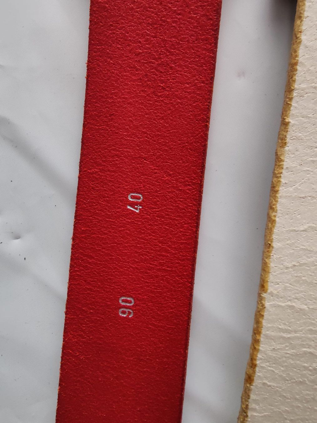 Gürtel: Chüeligurt rot und weiss – Gebraucht aus Buochs von Russi96 1
