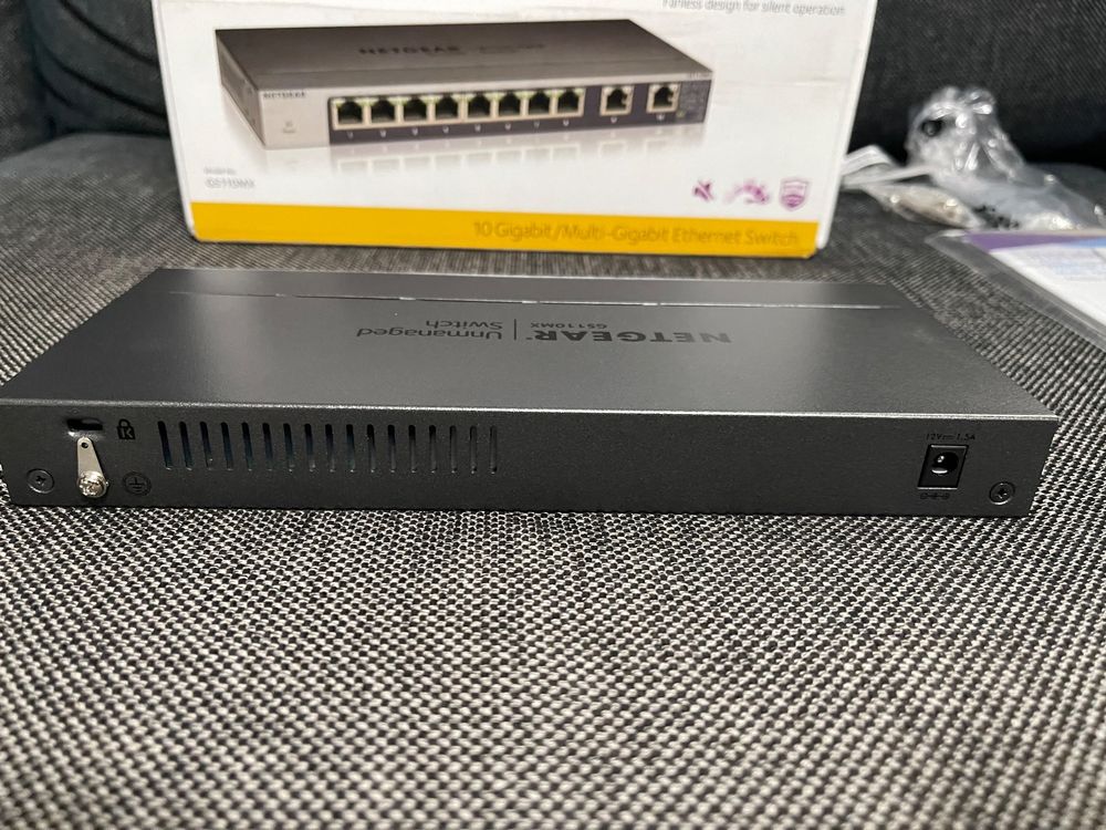 Netgear GS110MX-100PES - 10 Port-Switch, 2x 10GbE, 8x 1GbE (Gebraucht ...