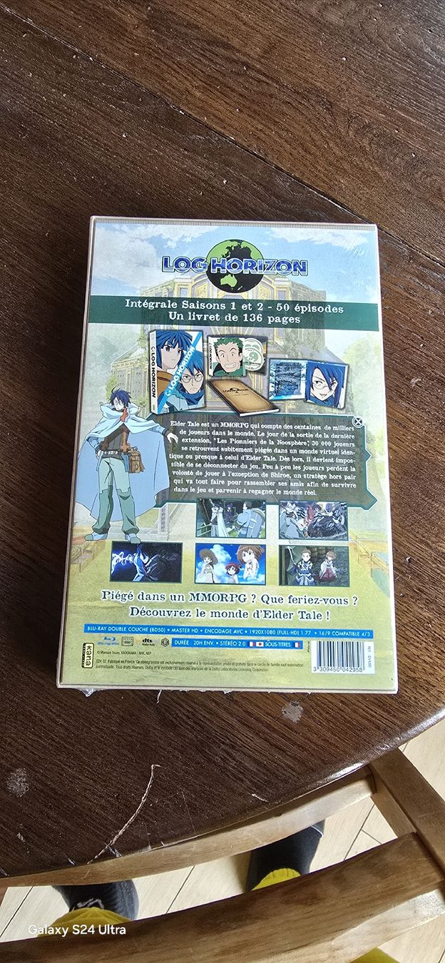 Alle DVDs: Log Horizon - Intégrale Saisons 1&2 - Neuf sous Blister! – Neu und originalverpackt aus le Pâquier-Montbarry von yan_fb9n 1