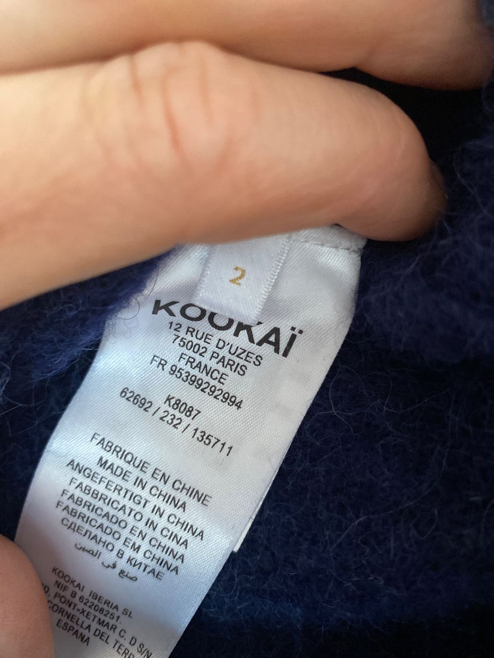 Kookai Maglioni & Felpe: Pull Kookai en Alpaga T.2 – Usato da Riaz venduto da lae_w8v5 1