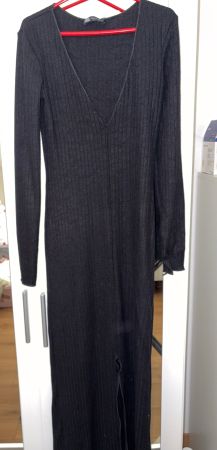 Robe longue noire ZARA taille S