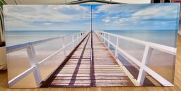 Canvas Strand Bild