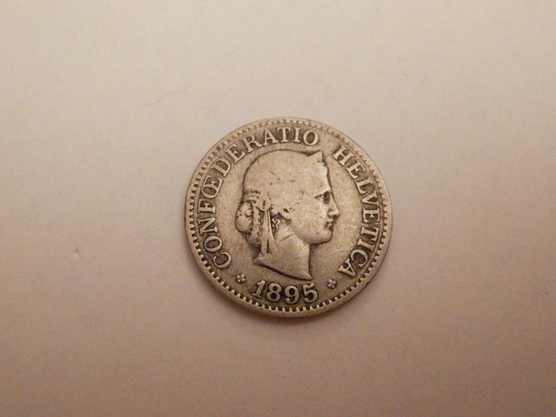 Tutti le monete: Lot 10Rp. 1885 - 1926 diverse, ss + vorz – Usato da Ueberstorf venduto da dinbau 2