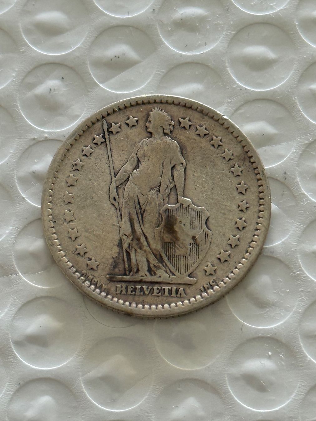 Tutti le monete: 2 Franken 1909  Rar – Usato da Wallisellen venduto da SWISS_SILVER1 1