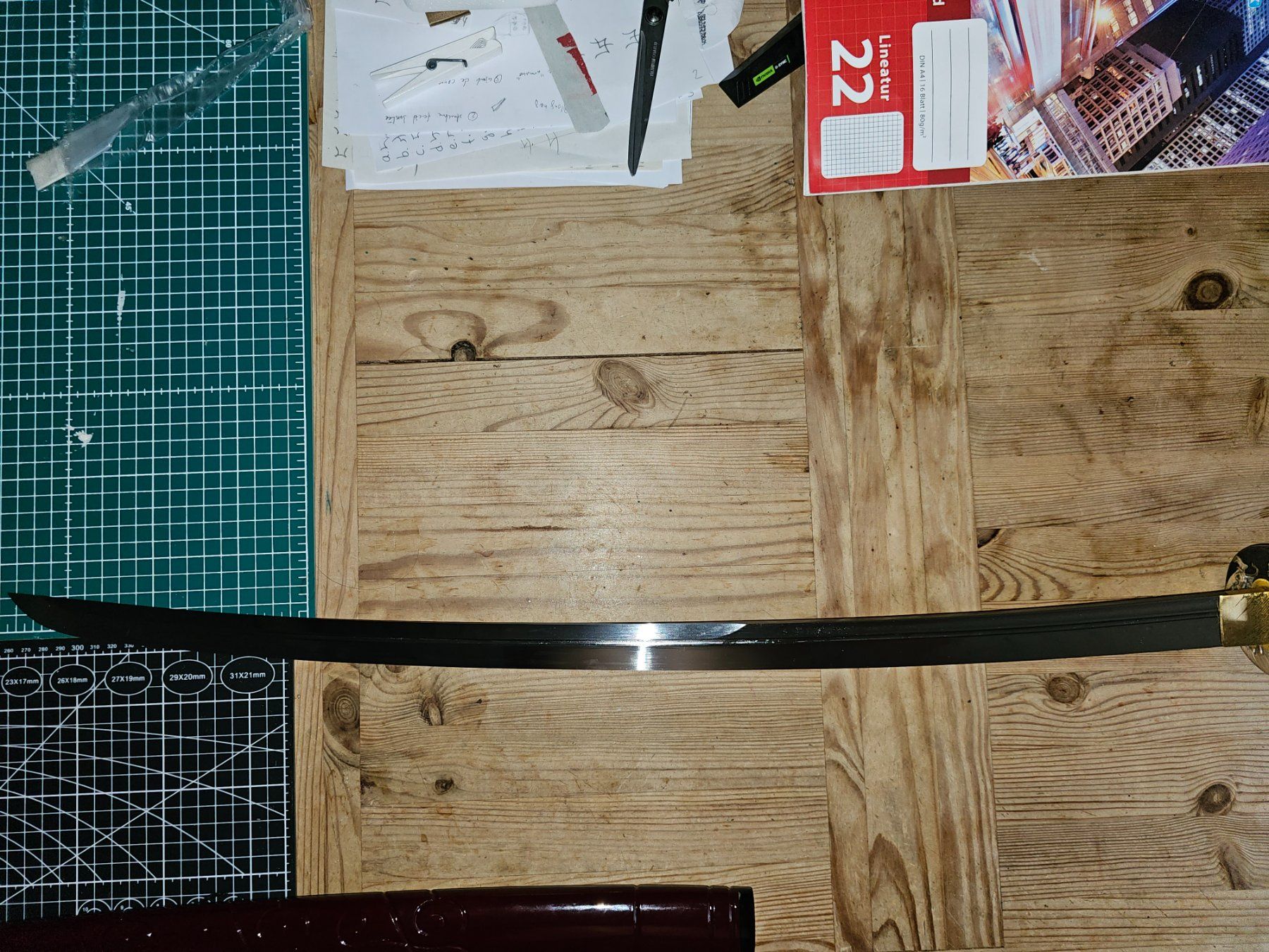Art international: Hanbon forge - forged katana – Neuf (Voir description) à Sion par val_579n 6