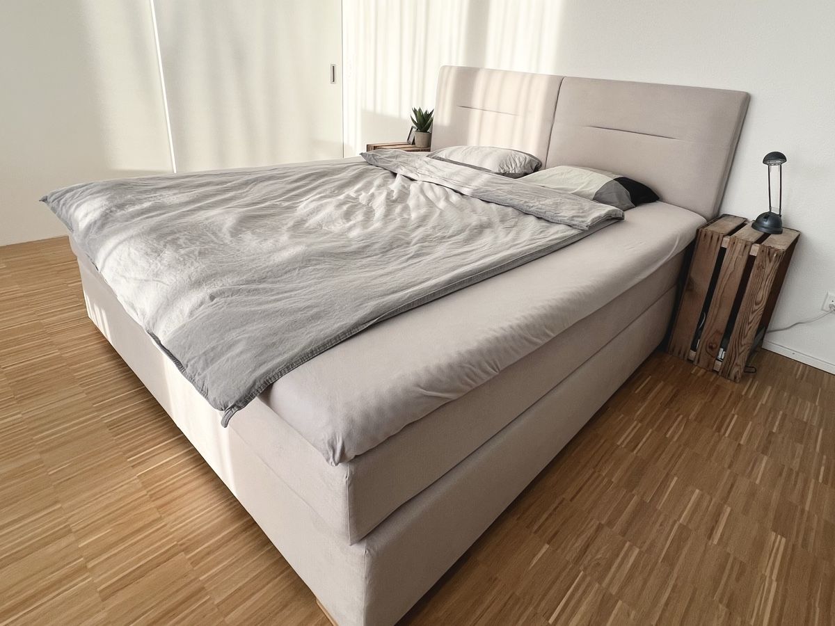 Letti: Boxspringbett beige 180x200 cm (H2 & H3) – Usato da Brugg AG venduto da fab_tp2h 2