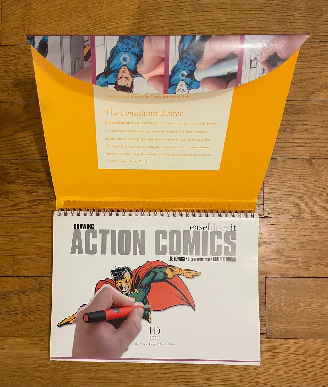 Comics: Buch – Zeichenbuch – Drawing Action Comics – Gebraucht aus Basel von cielHiro 1