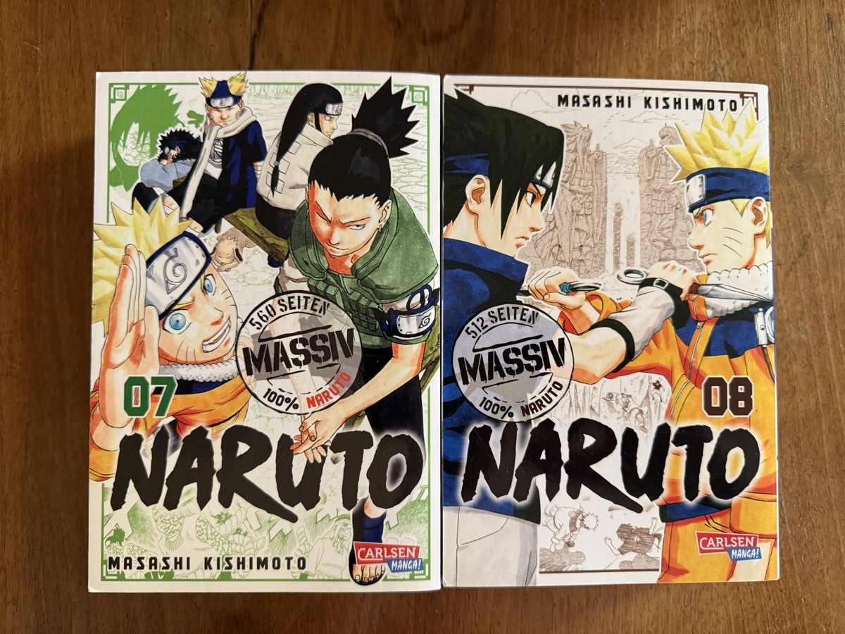 Fumetti: Naruto Massiv 07 & 08 - Manga Sammlung – Usato da zürich venduto da greenmodul