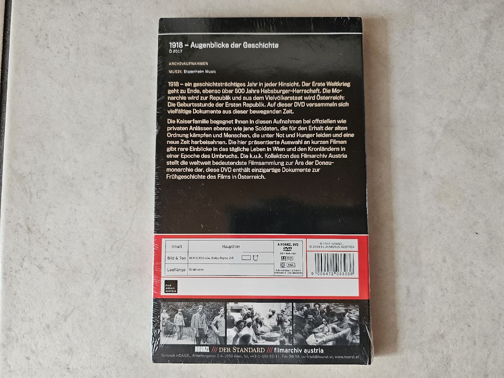 Alle DVDs: 1918 - Augenblicke der Geschichte / Fabrikneu – Neu und originalverpackt aus Schneisingen von backstore24 1
