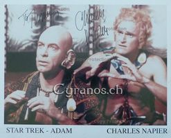 Charles Napier (1936-2011) Schauspieler - sign. Grossfoto