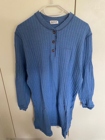 Rösch himmelblaues Nachthemd 38/40