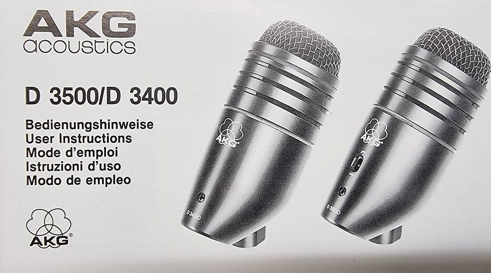 AKG Mikrofon D3500, Top Zustand!!! 5