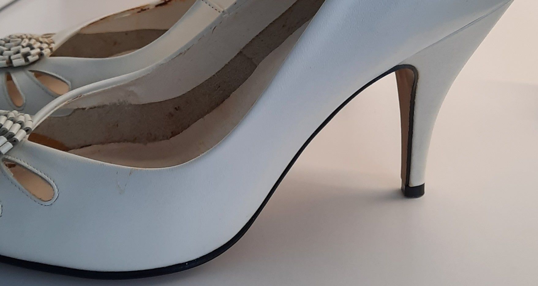 Scarpe da donna: Damenschuhe Weiss – Nuovo (secondo la descrizione) da Reinach AG venduto da vista 4