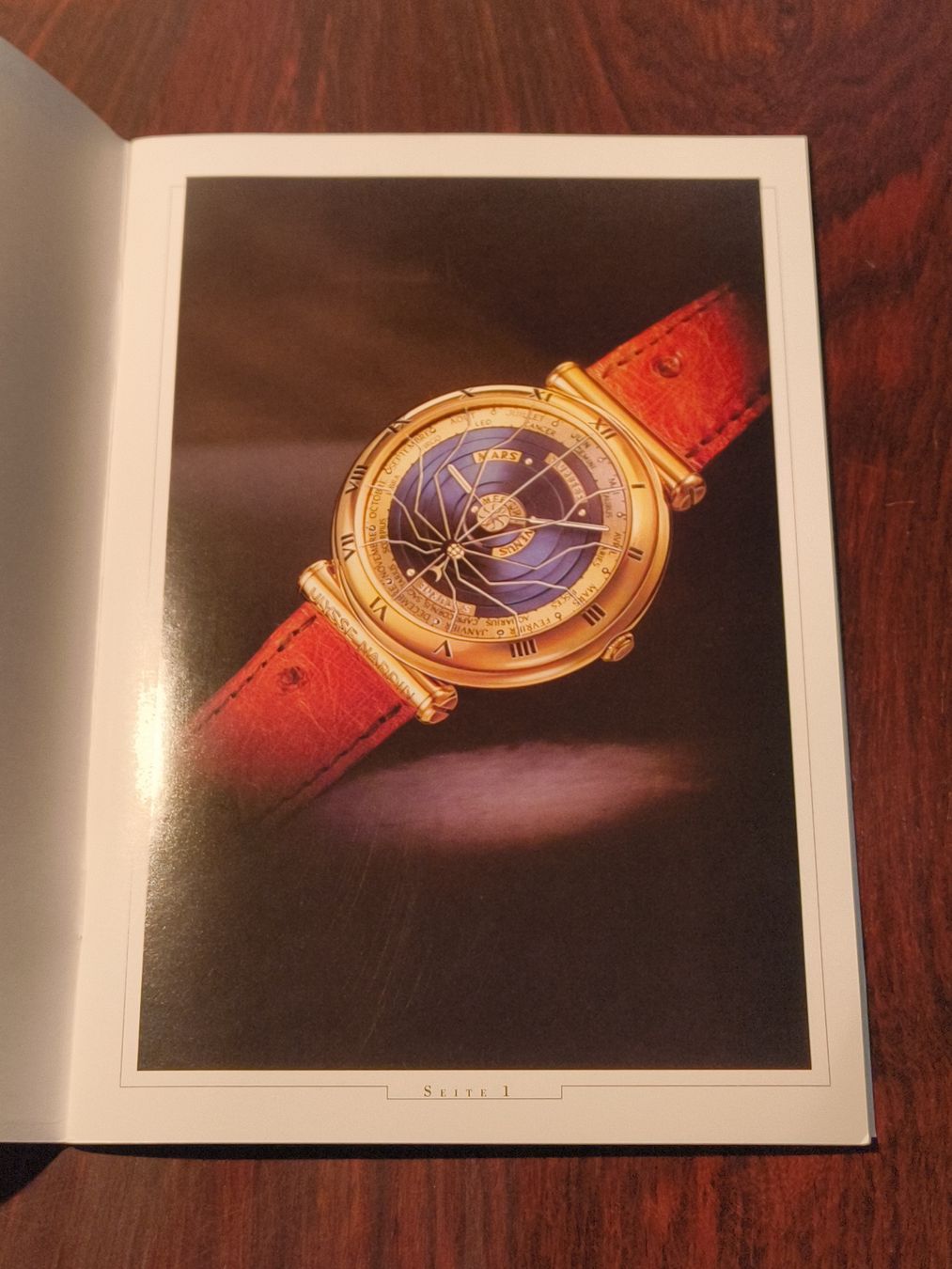 Ulysse Nardin Orologi: Prospekt Ulysse Nardin Le Locle Planetarium Copernicus – Usato da stettlen venduto da VintageBern_ch