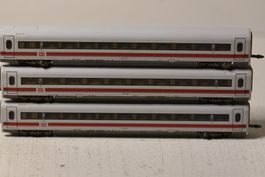 DB ICE Personenwagen Fleischmann Spur N mit OVP 3 Stück