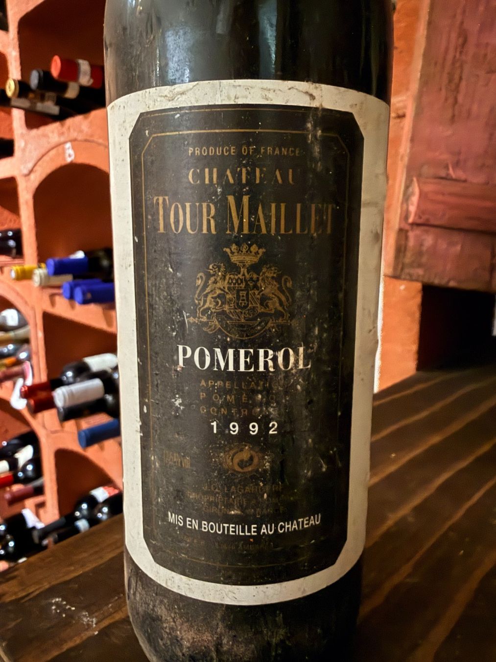 Vino: Château Tour Maillet, Pomerol, 1992 – Nuovo e nell'imballaggio originale da Attalens venduto da jfdesignteam 1