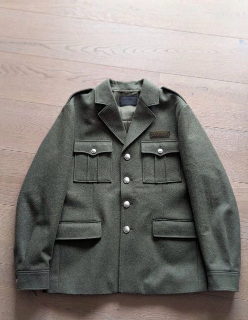 Prada Giacche: Prada Wool Jacket Green FW2019 Size M-L – Usato da Zürich venduto da ralph__ 1