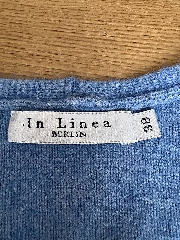 Maglioni & Felpe: In Linea Berlin Pullover Gr. 38 Wolle Kaschmir Blau – Usato da Schaffhausen venduto da Miorajah 3