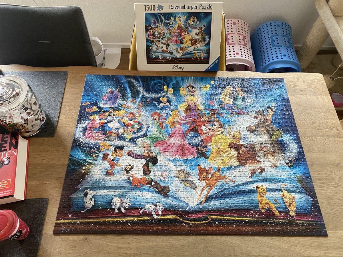 Ravensburger Puzzle: Disney Puzzle 1500 Teile – Usato da Laupersdorf venduto da eliza23