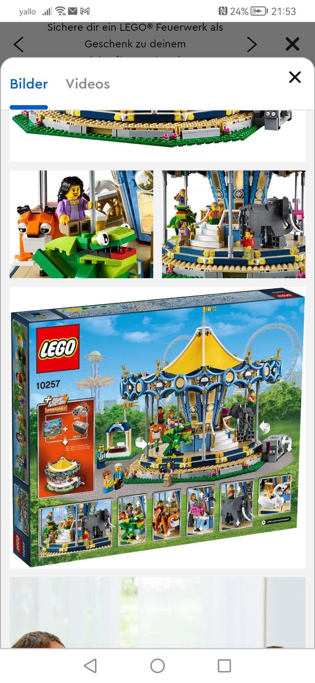 Lego Kit di costruzioni: Lego 10257 Karussell – Usato da Freienbach venduto da TB56 1
