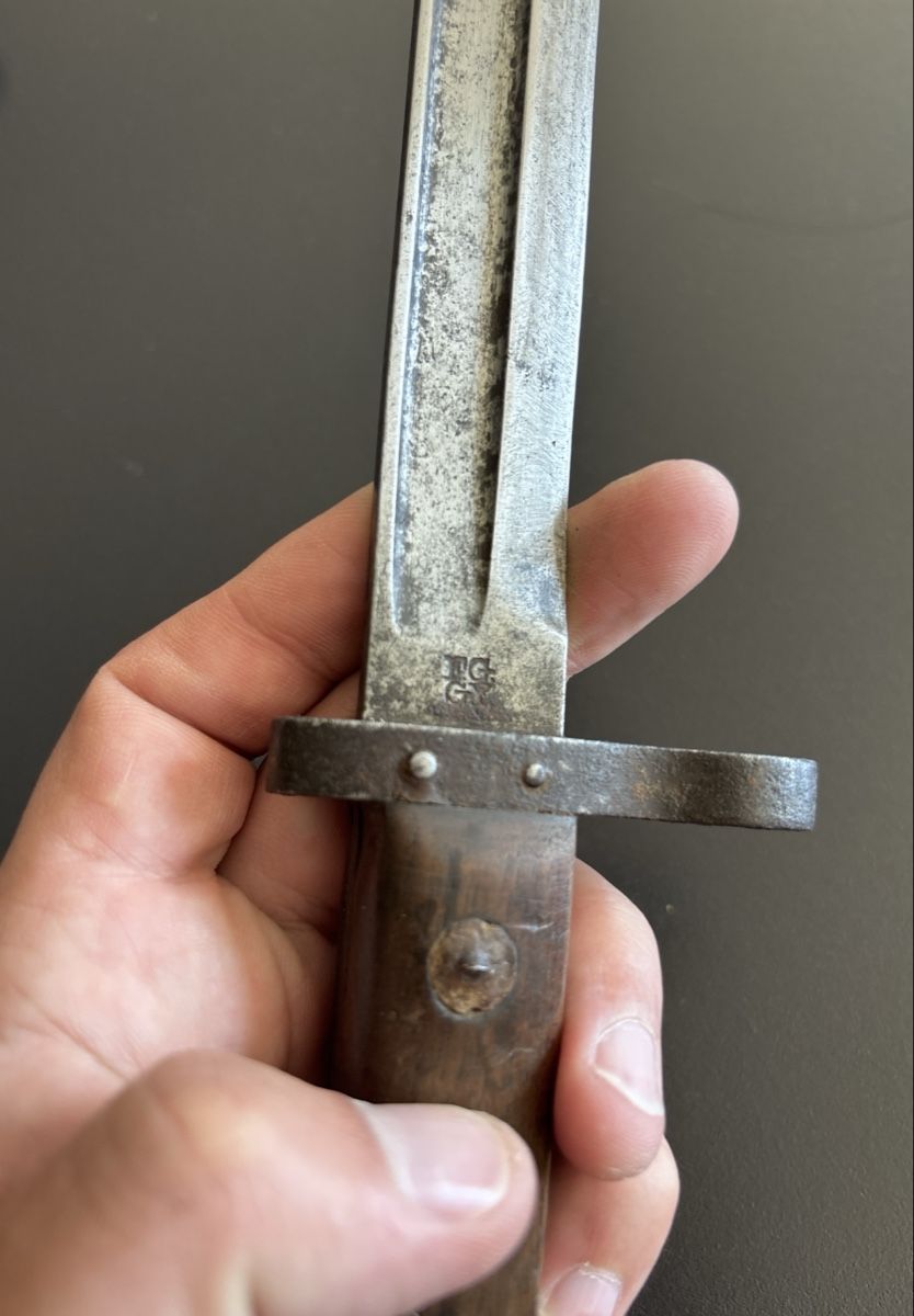 Armi bianche: Baïonnette Mannlicher modèle 1895 - FGGY Budapest – Usato da Chermignon-Bas venduto da NicoCart 3