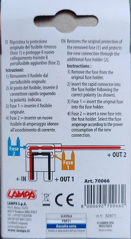 Componenti elettronici: Lampa Add-A-Fuse ATO – Usato da Brunnadern venduto da pet_mhn6 1
