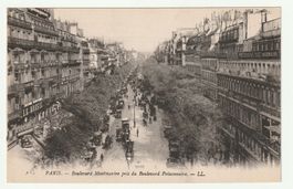 AK Paris Boulevard Montmartre, Pferdegespannen u. Automobile