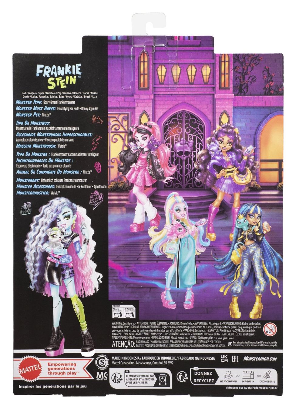 Bambole: Monster High poupée Frankie Stein – Nuovo e nell'imballaggio originale da St-Imier venduto da ATTAKSHOP 1