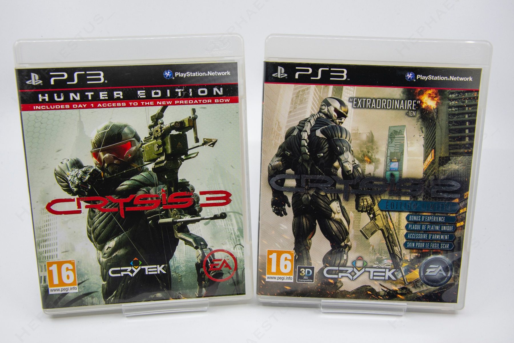 Sony Spiele: Crysis 2 + Crysis 3 PS3 Bundle – Gebraucht aus Effretikon von Hephaestus_