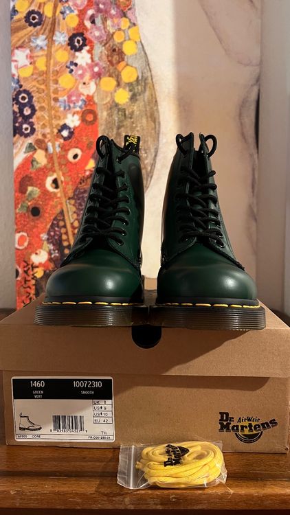 Dr.Martens 1460 Gr n green smooth Gr. 42 NEU ungetragen Kaufen