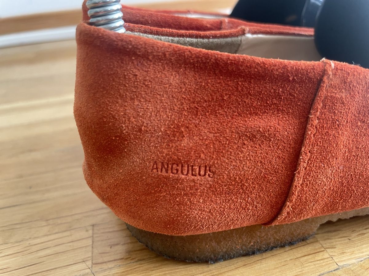 Scarpe da donna: Angulus: orange Wildlederbabouche - Gr.39 – Usato da Zürich venduto da Maxim0357 6