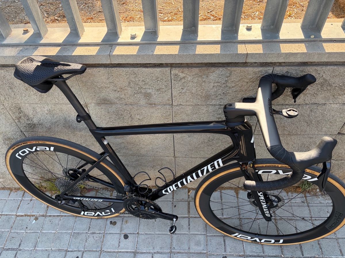 Specialized Biciclette: Specialized Tarmac SL8 58 - Roval Rapide CLX - Powermeter – Usato da Zürich venduto da JAGD-bikes 4