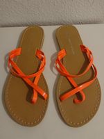 Damen Flip-Flops Tally Weijl Gr. 38 Neon Orange