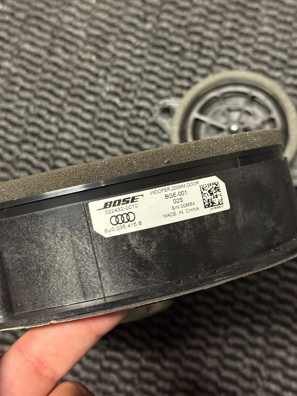 Audi Tutti pezzi di ricambio auto: Originale Audi Q3 8U BOSE Lautsprecher – Usato da Belp venduto da neno24 3