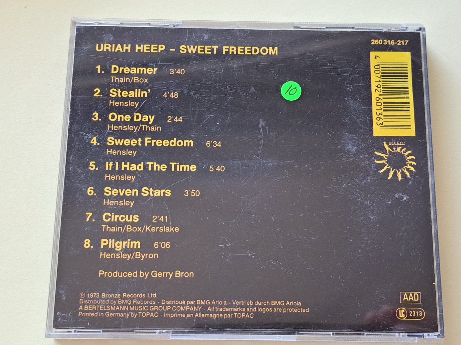 CDs: Cd Uriah Heep - Sweet Freedom – D'occasion à Pully par bro_n52j 1