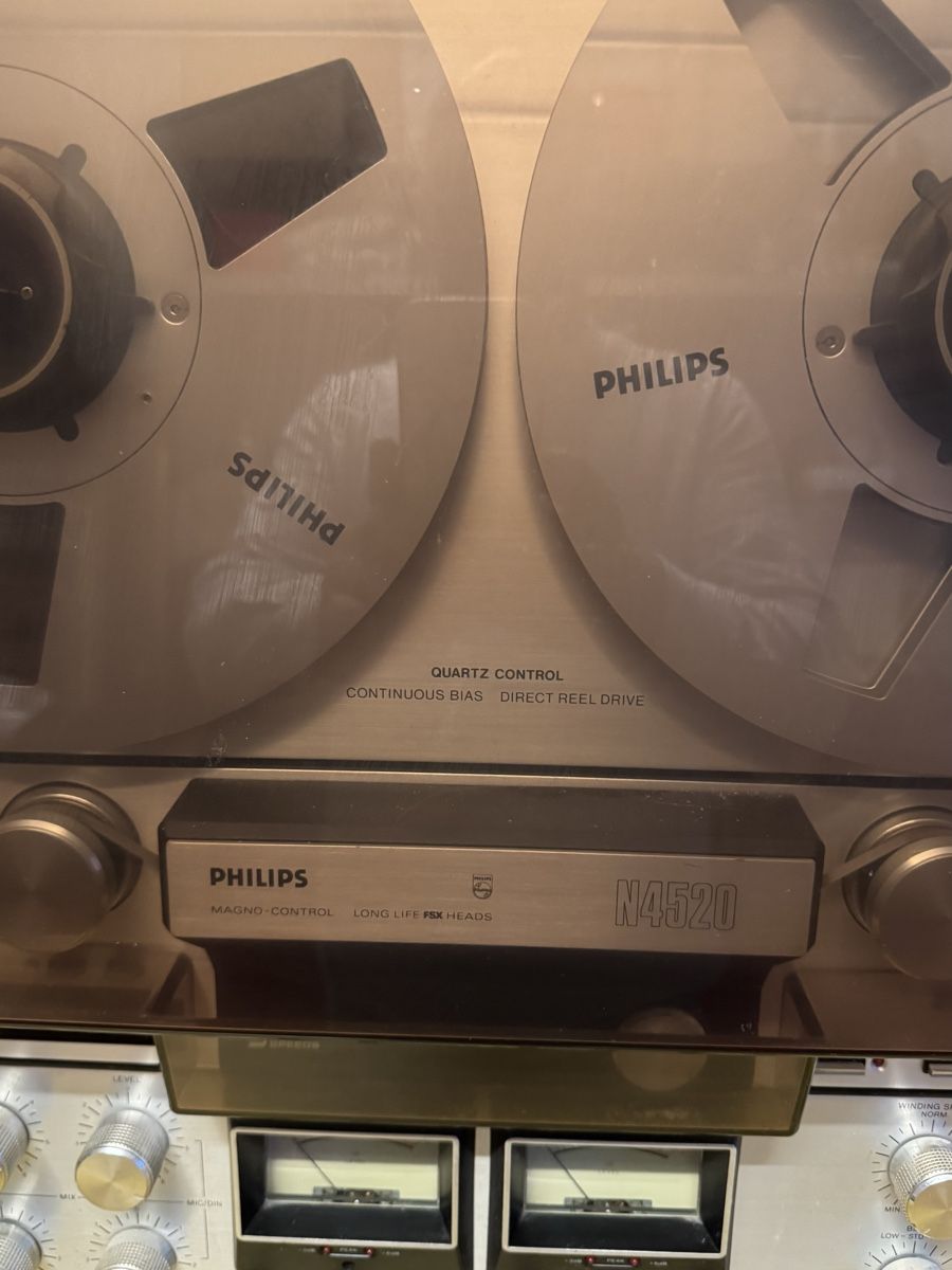 Philips Apparecchi a nastro: Philips N4520 Bandmaschine  – Usato da Schlieren venduto da Freundlich02 2