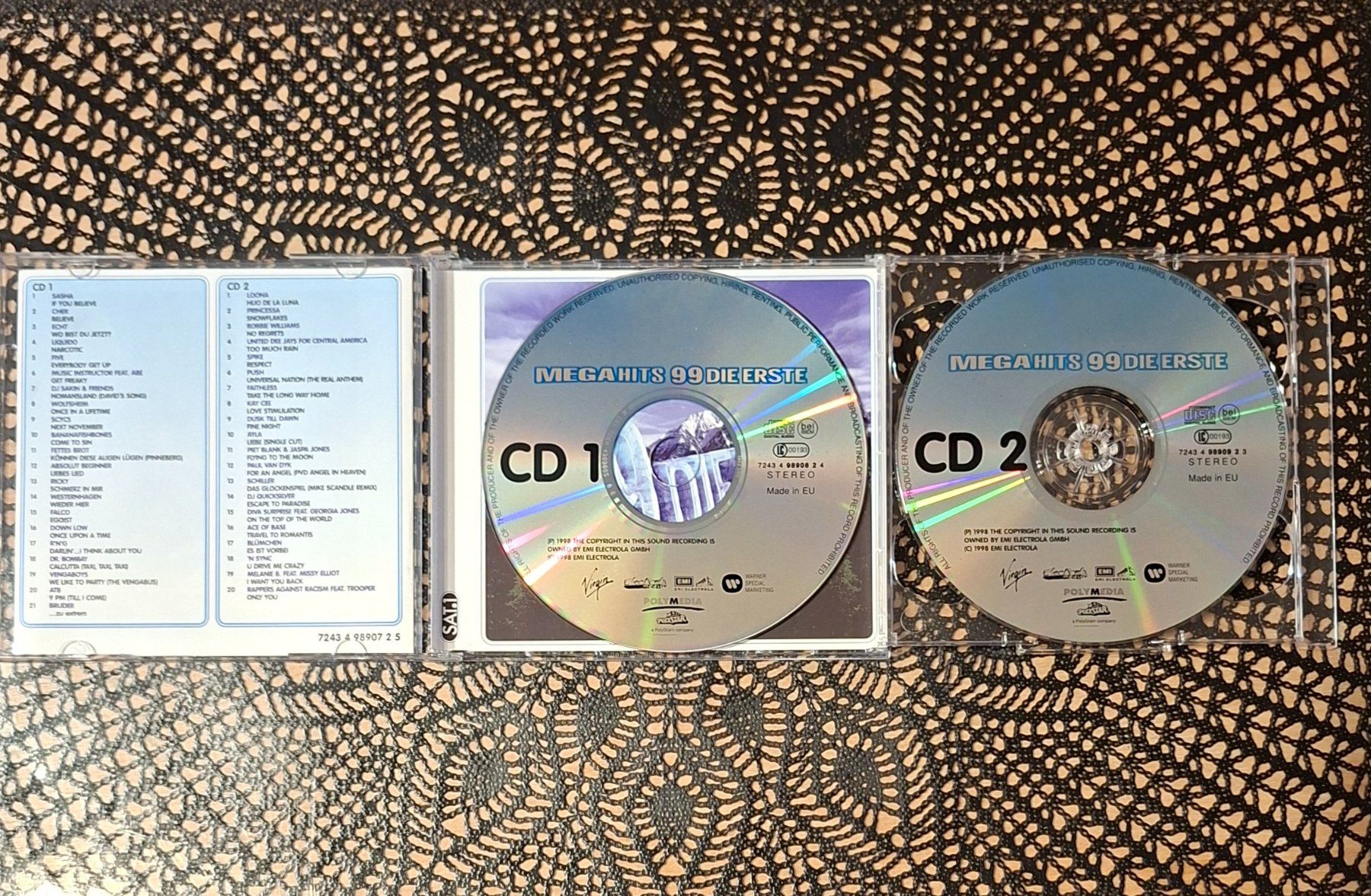 CDs: Mega Hits 99 Die Erste,2CD Pop Hit Compilation Sampler 1999 – Gebraucht aus Schönenberg TG von breiti12 2