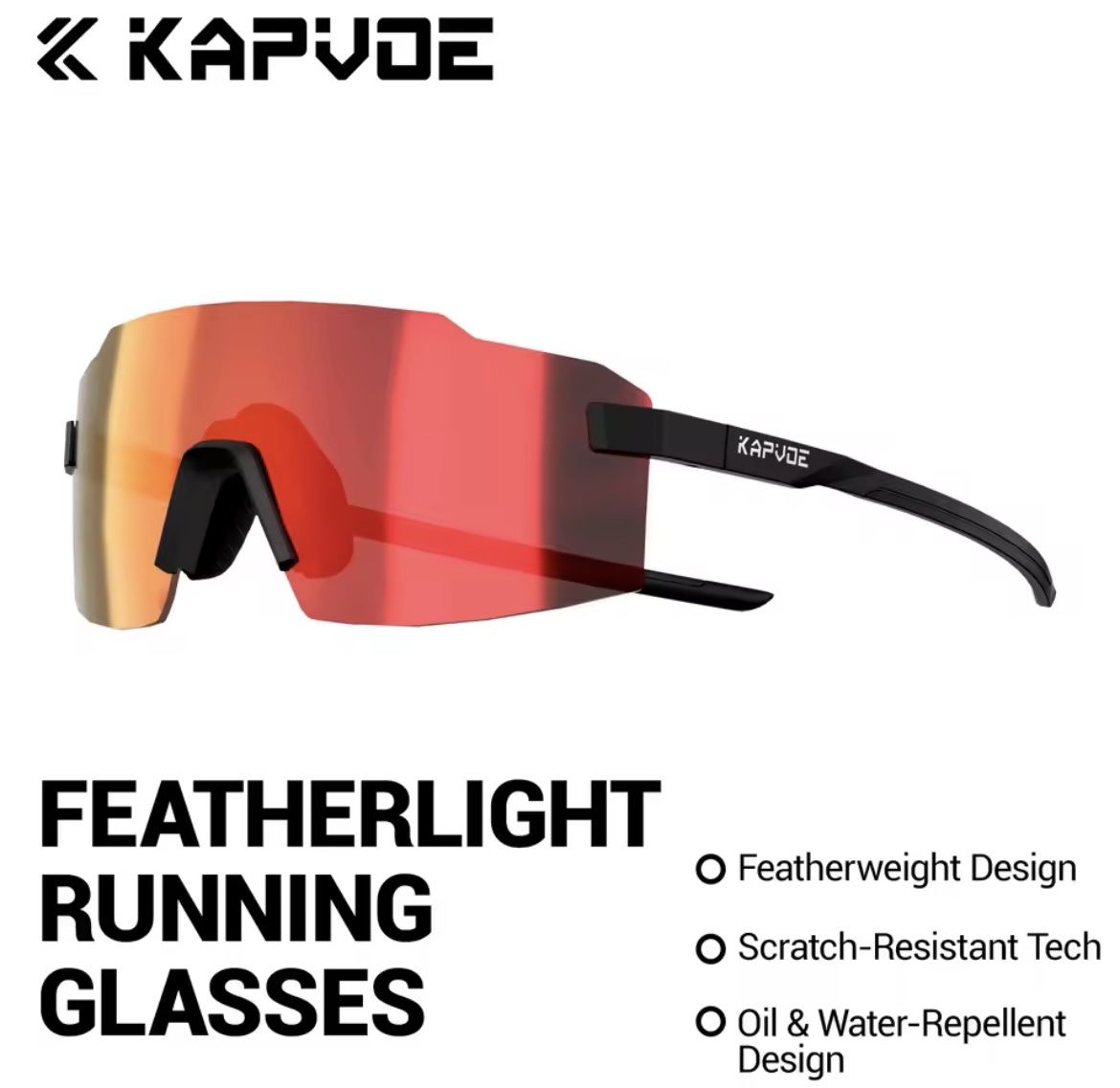 Occhiali & Lenti: KAPVOE  Sport/Velo Brille – Nuovo e nell'imballaggio originale da Suhr venduto da sjay.Cv 7