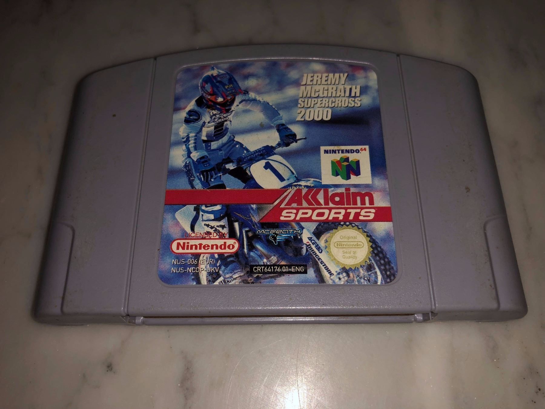Spiele: JEREMY MCGRATH SUPERCROSS 2000 – Gebraucht aus hägendorf von twilightprincess