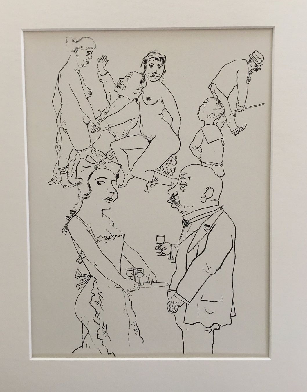 Grafica & Litografie: George Grosz    "Genreszene" – Usato da Nennigkofen venduto da babag 2