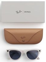 Ray-Ban Meta Skyler Gen 2 Shiny Chalky Gray/Transi. Sapphire