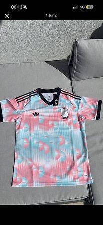 MAILLOT FOOTBALL BELGIQUE COUPE DU MONDE 