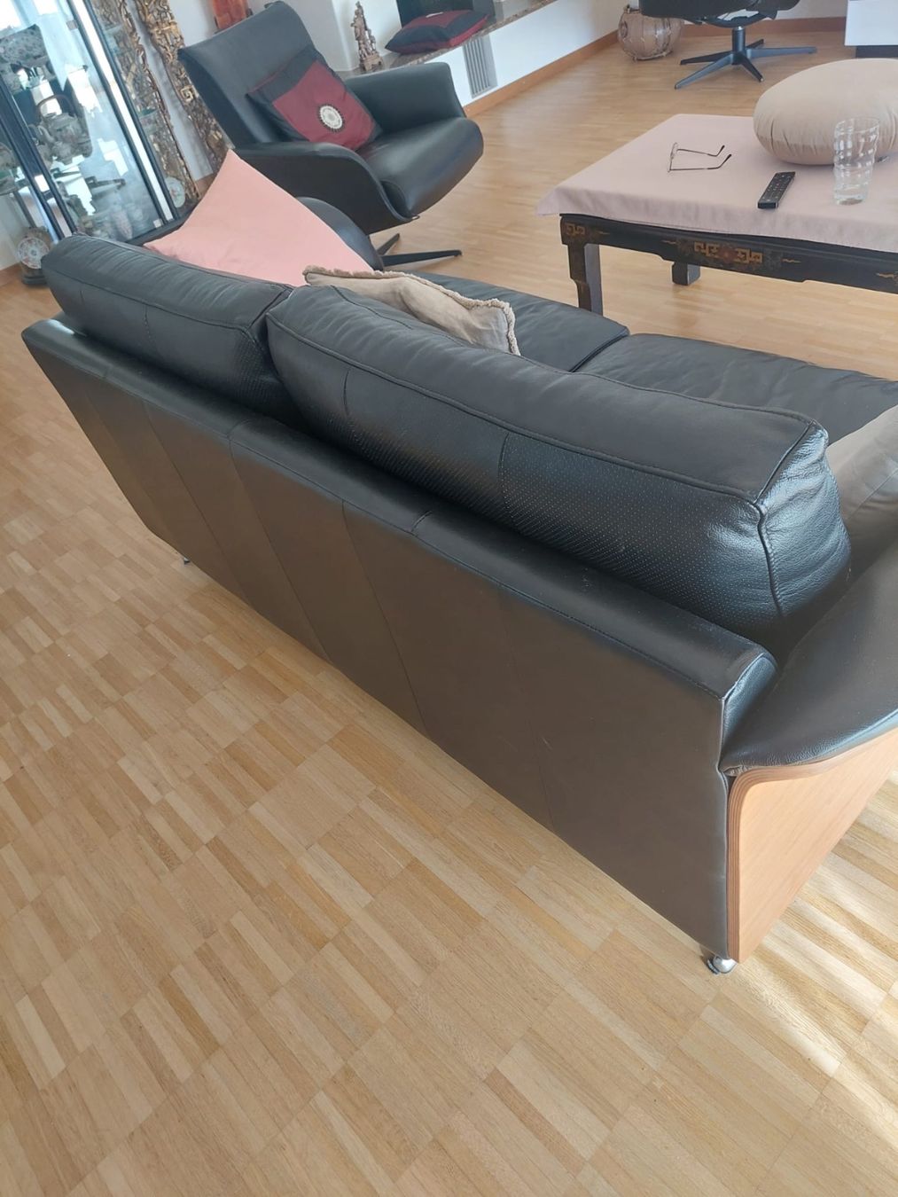 Sofas: Sofa/Polstergruppe 2 Sessel Leder – Gebraucht aus Walterswil SO von mekmek01 2