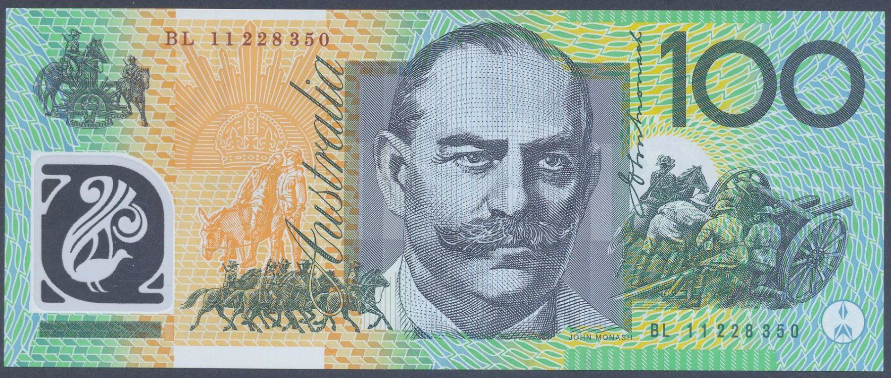 Banconote: Australien 100 Dollar 2011 P-61c UNC – Nuovo (secondo la descrizione) da Schliern b. Köniz venduto da pizzitaxi