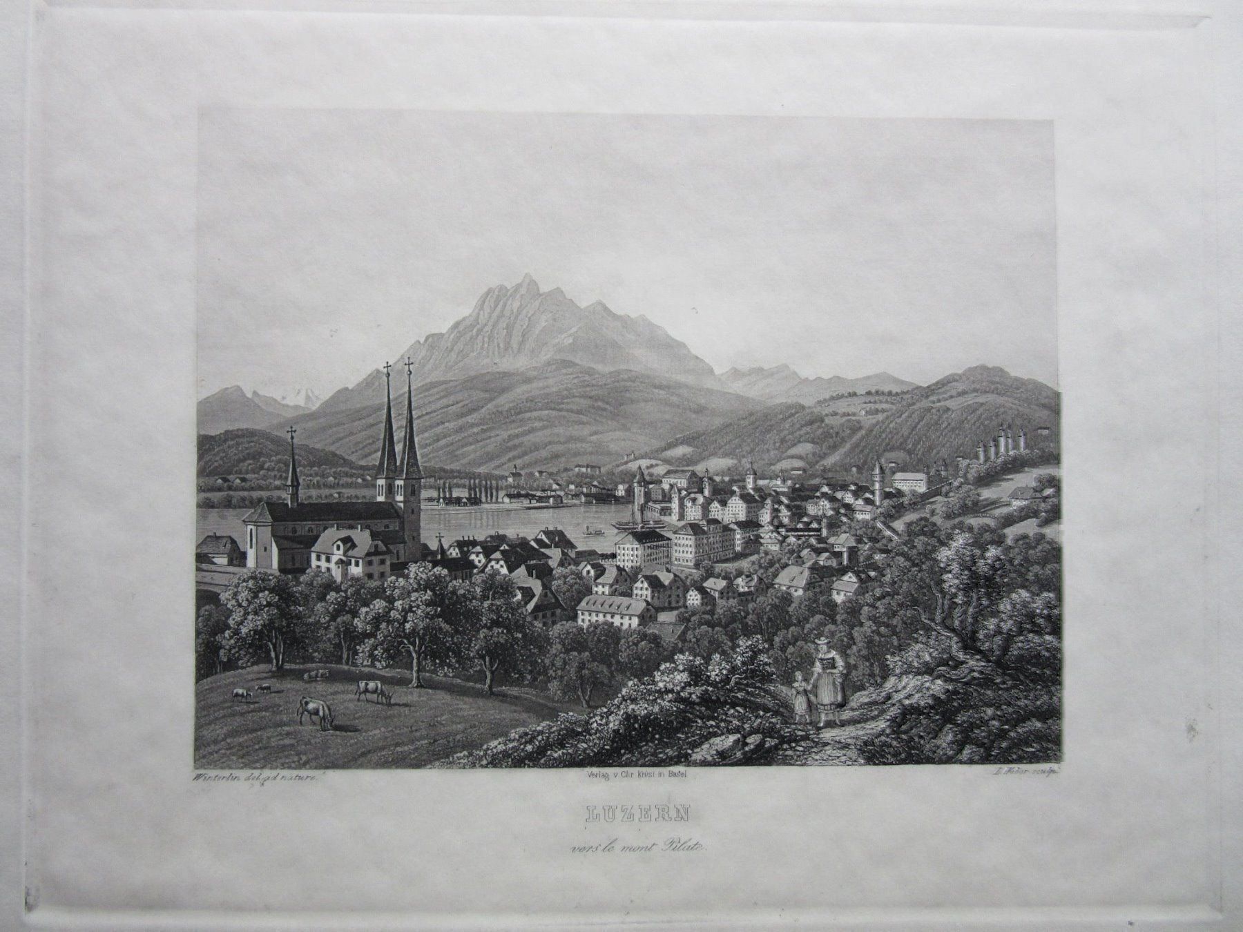 Stiche: LUZERN AQUATINTA – Gebraucht aus Gersau von grafik-kunst 1